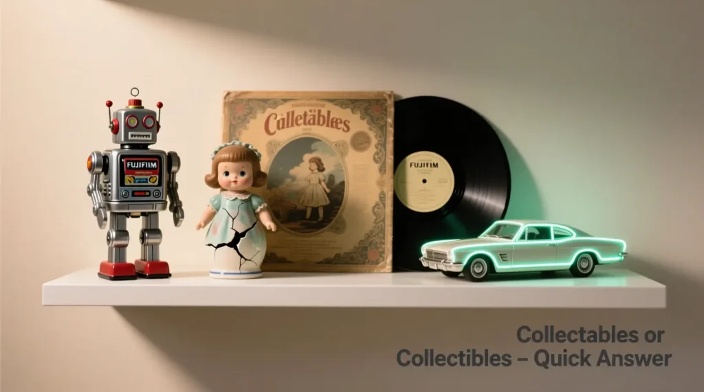 Collectables or Collectibles – Quick Answer
