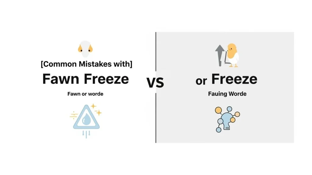 Common Mistakes with Fawn or Freeze