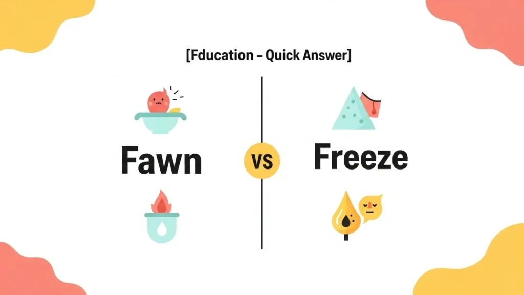 Fawn or Freeze – Quick Answer