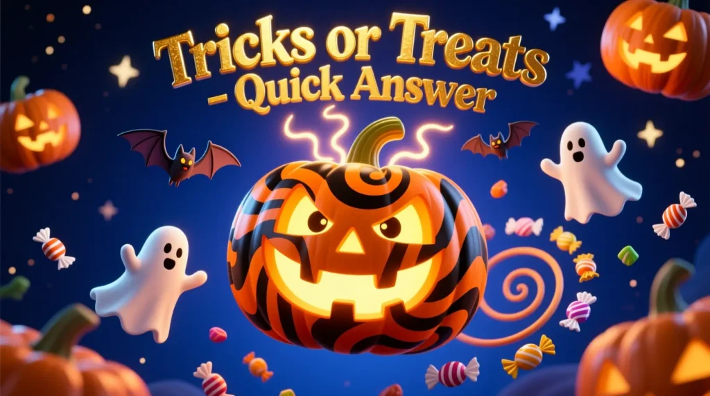 Tricks or Treats – Quick Answer
