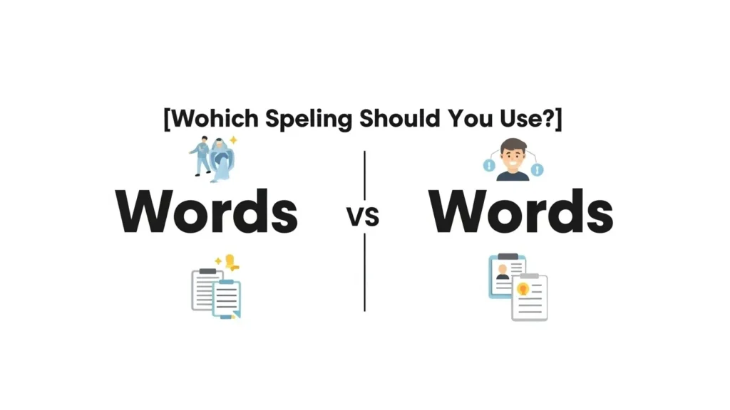 Which Spelling Should You Use?