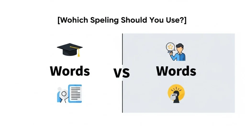 Which Spelling Should You Use?