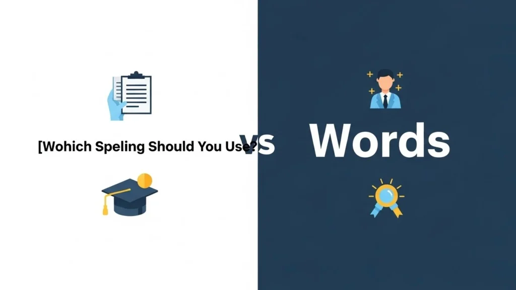 Which Spelling Should You Use?