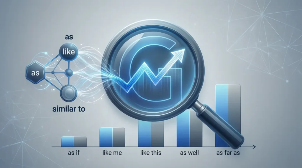 As or Like / Google Trends & Usage Data