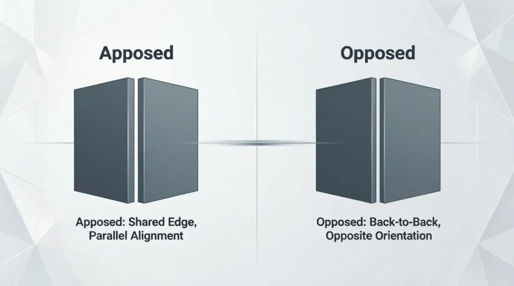 Common Mistakes with Apposed or Opposed
