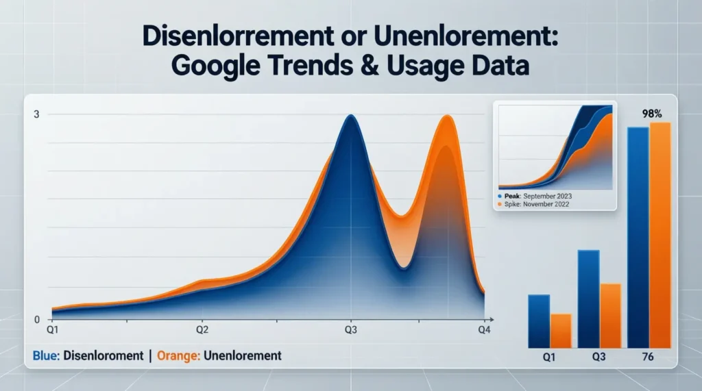 Disenrollment or Unenrollment /Google Trends & Usage Data