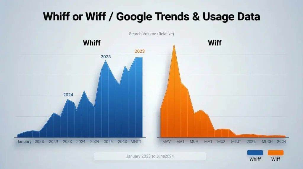 Whiff or Wiff / Google Trends & Usage Data