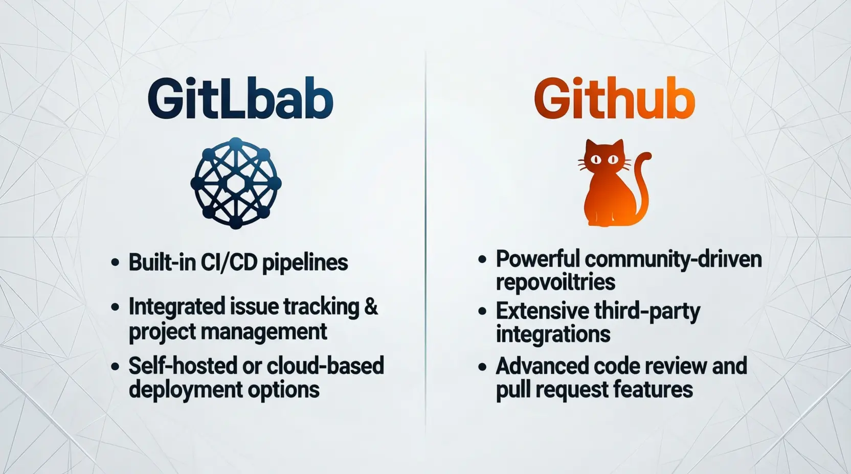 GitLab or GitHub