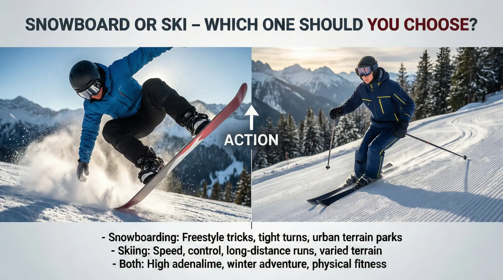 Snowboard or Ski
