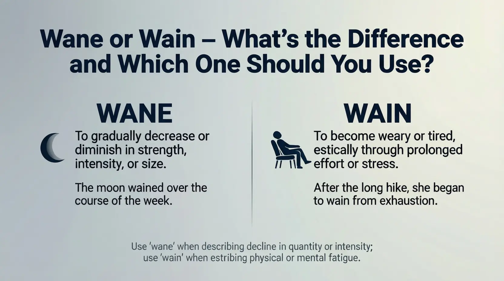 Wane or Wain