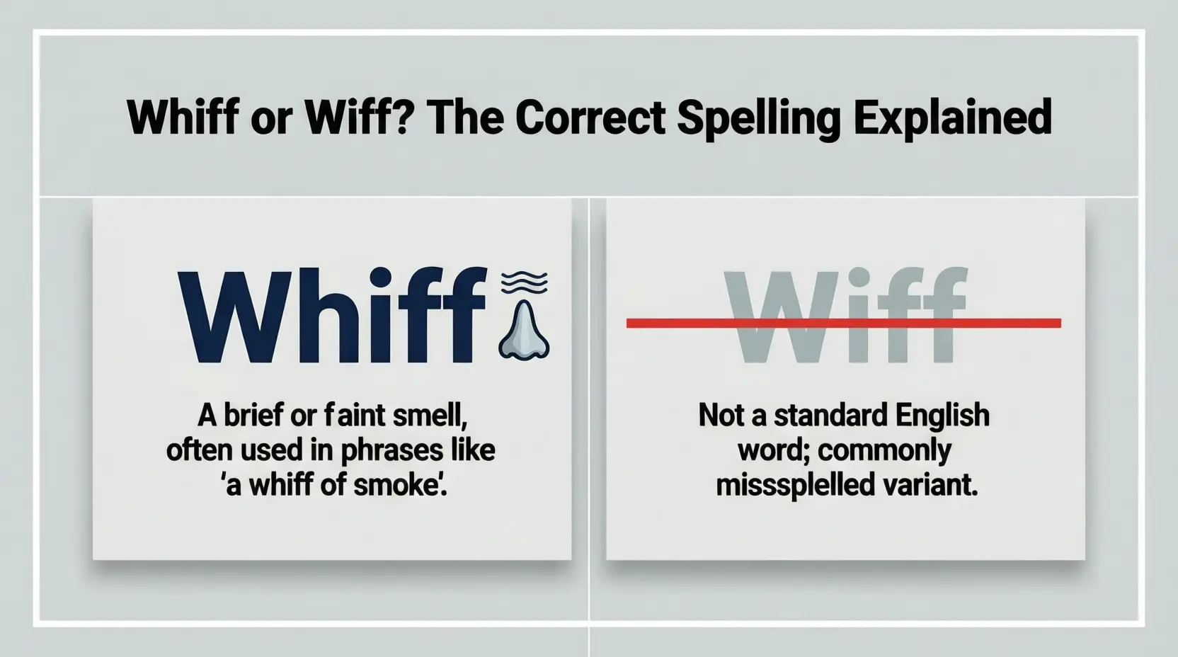 Whiff or Wiff