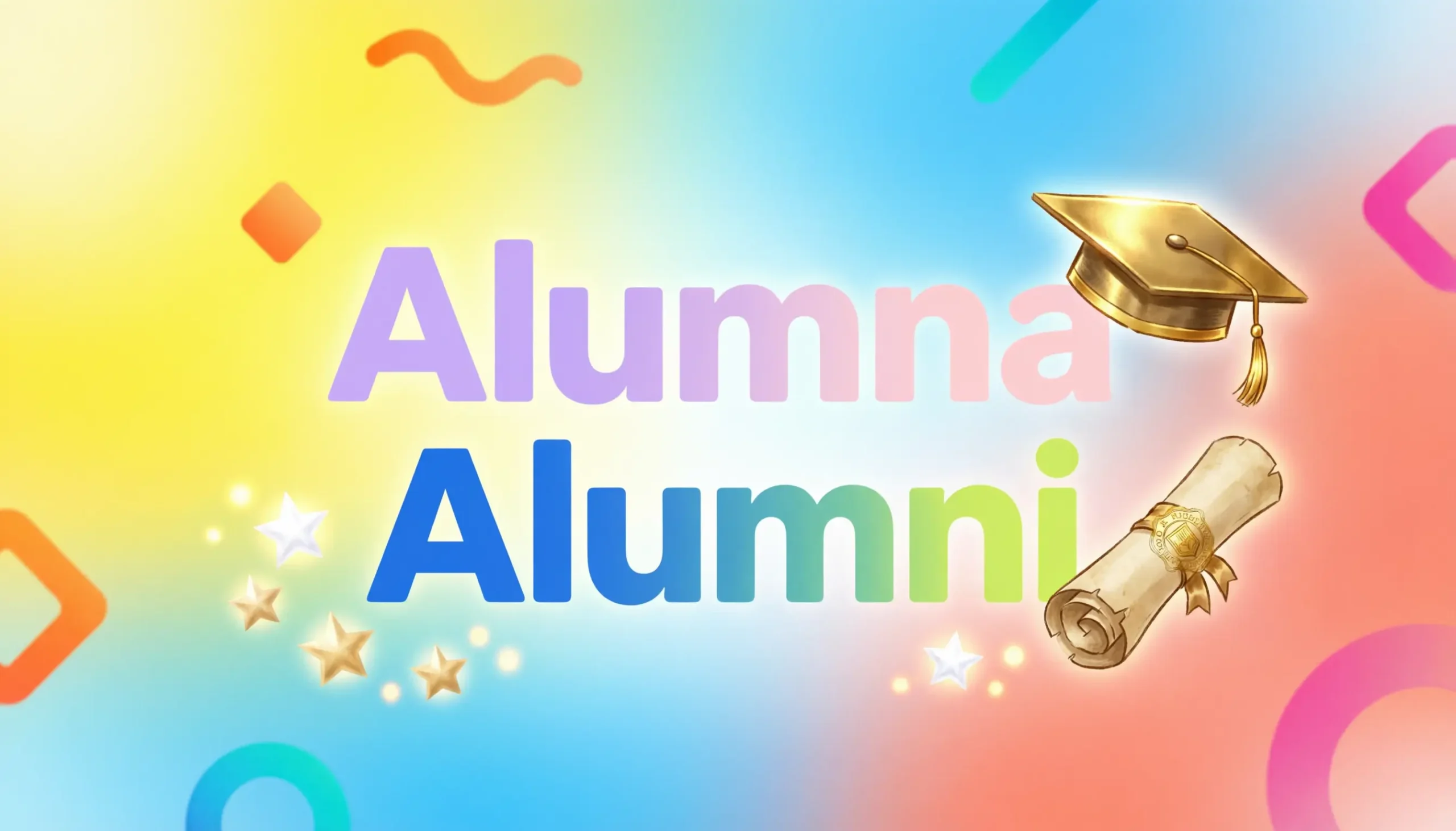 Alumna or Alumni