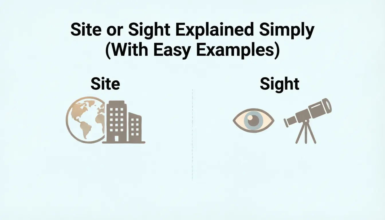 Site or Sight