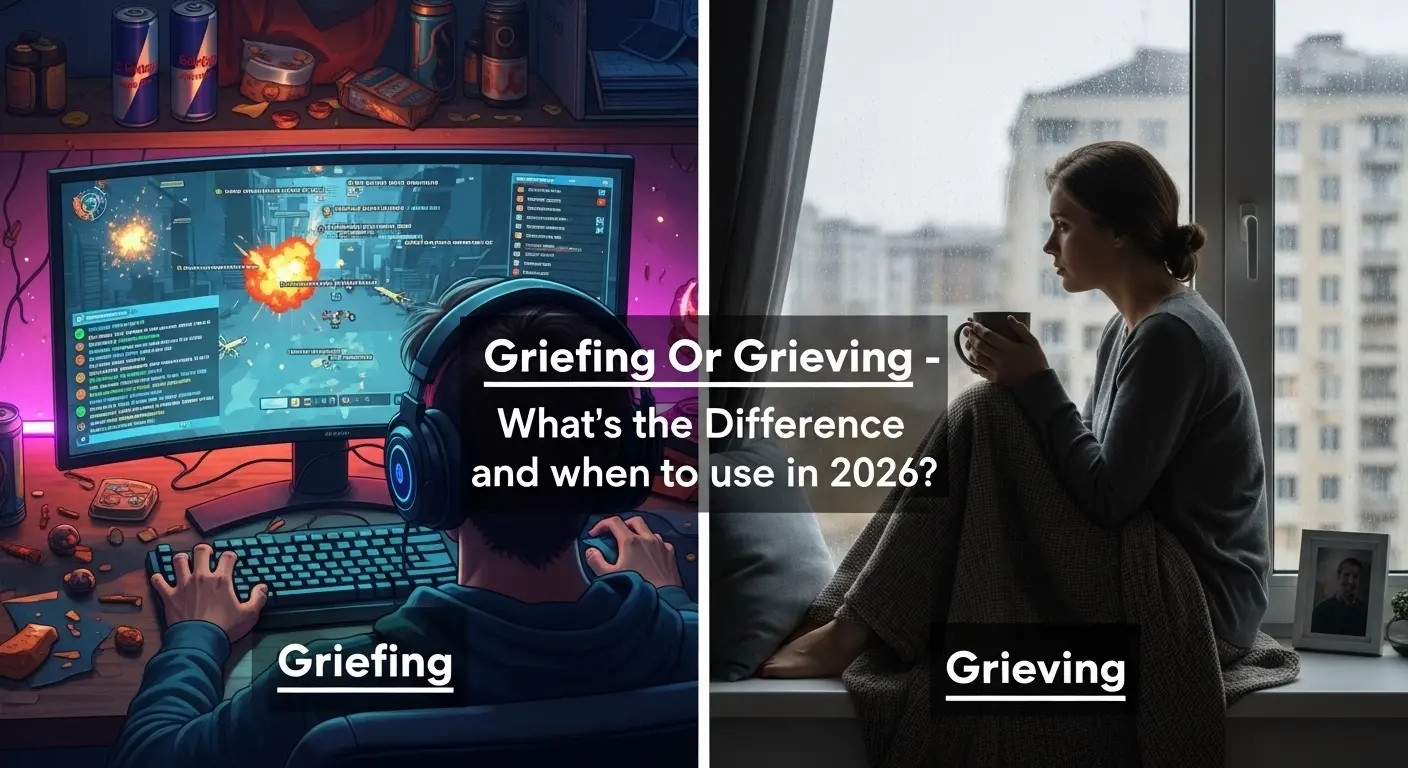 Griefing Or Grieving